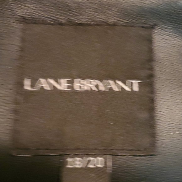 Lane Bryant Leather Coat - Picture 2 of 4